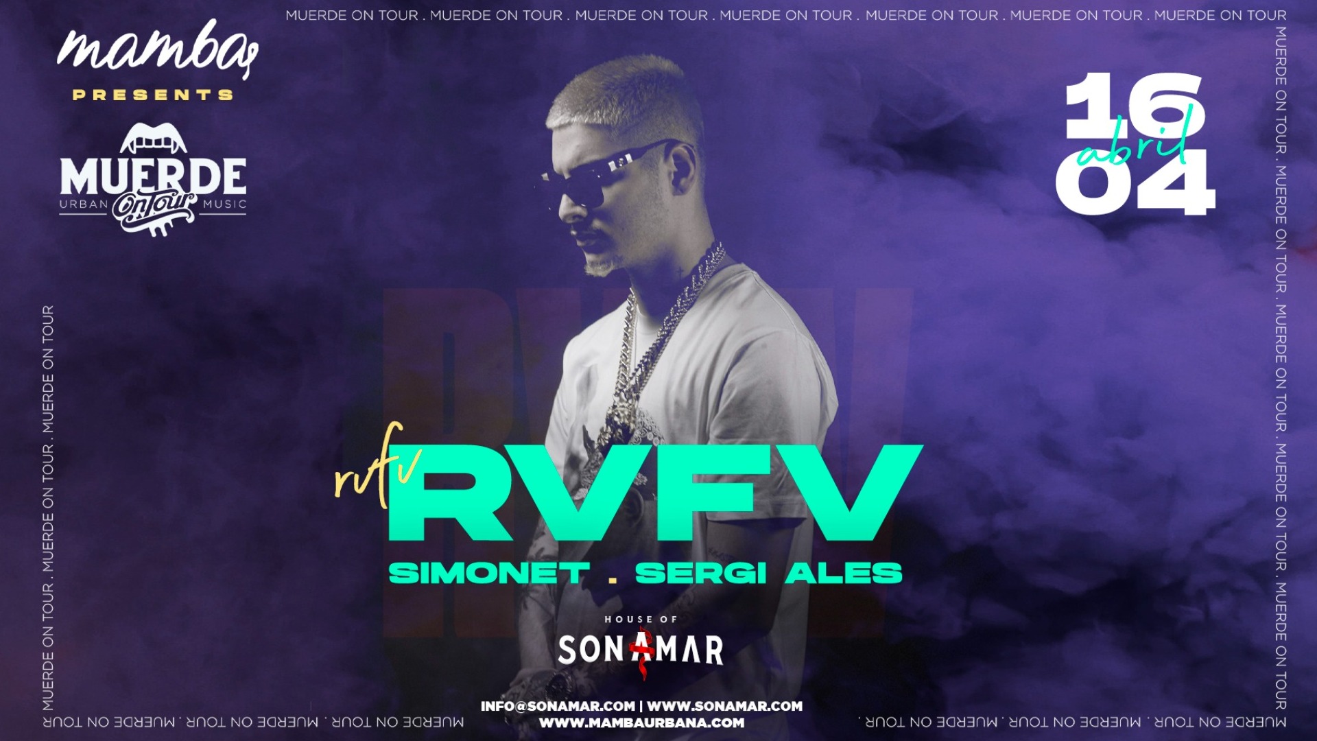 Mamba at Son Amar presents. RVFV x Muerde on tour image