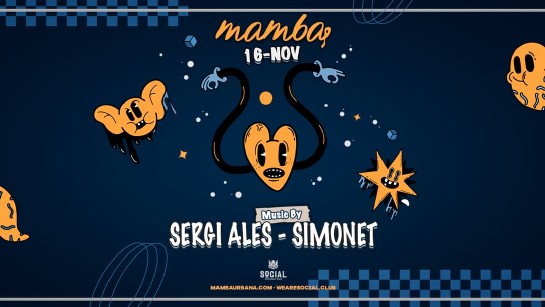 Mamba Urbana at Social Club-Eventplakat