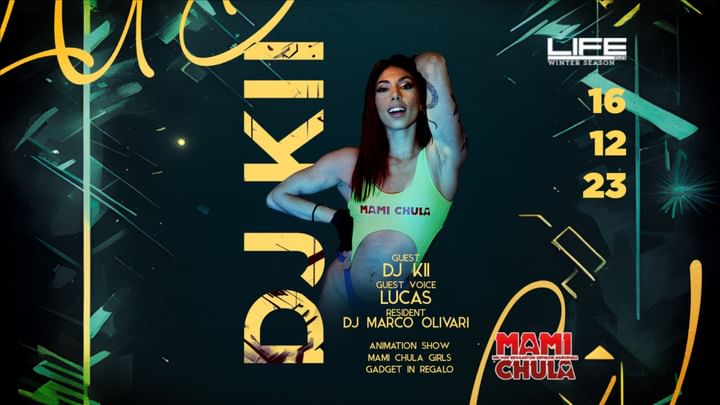 Cover for event: MAMI CHULA - Guest DJ KII