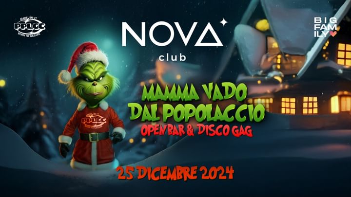 Cover for event: Mamma Vado Dal Popolaccio - MER 25 DIC