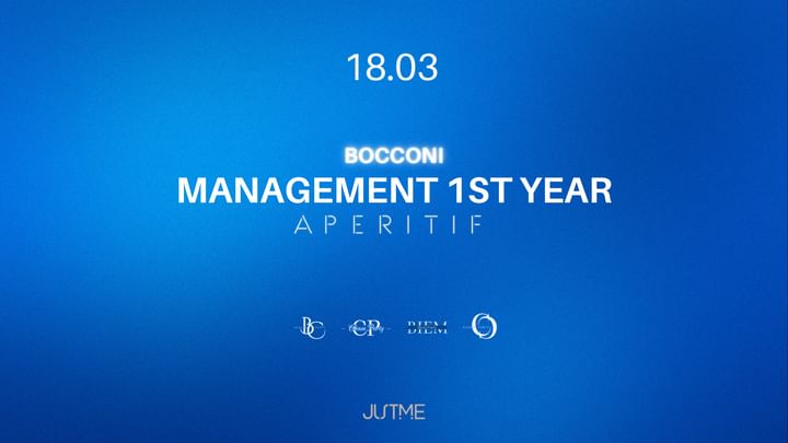 Cover for event: MANAGEMENT 1ST YEAR