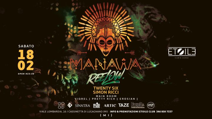 Cover for event: Manawa presents: REELOW - 18/02 Etoile Club