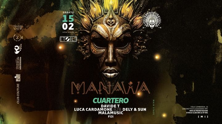 Cover for event: MANAWA presents : REUNION VI  w/ CUARTERO | 15.02 @Etoile Club