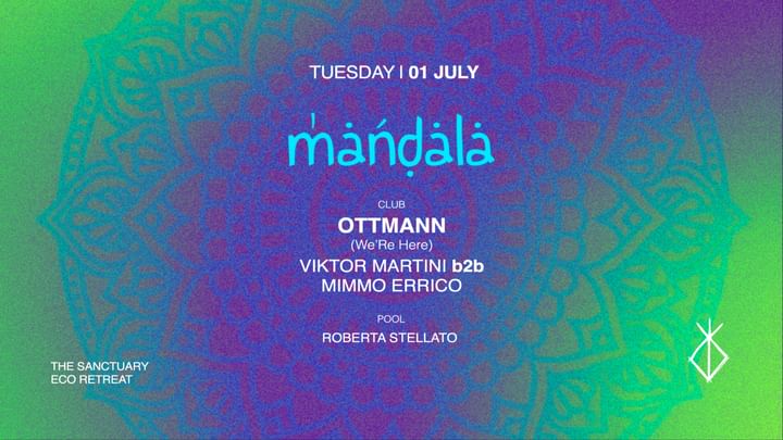 Cover for event: MANDALA - Ottmann, Viktor Martini b2b Mimmo Errico