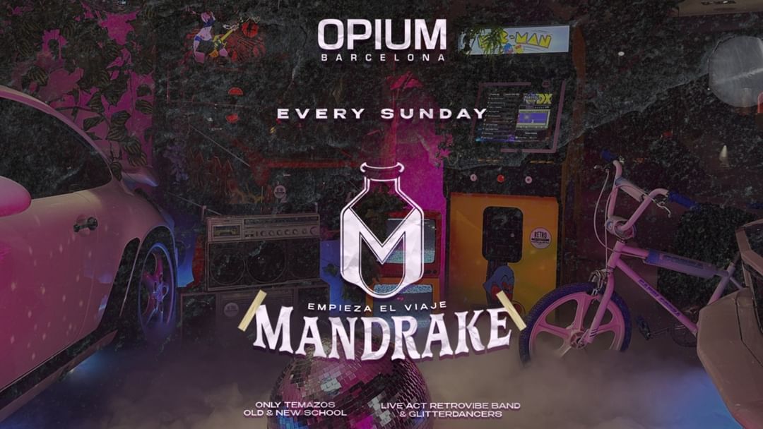 MANDRAKE-Eventplakat