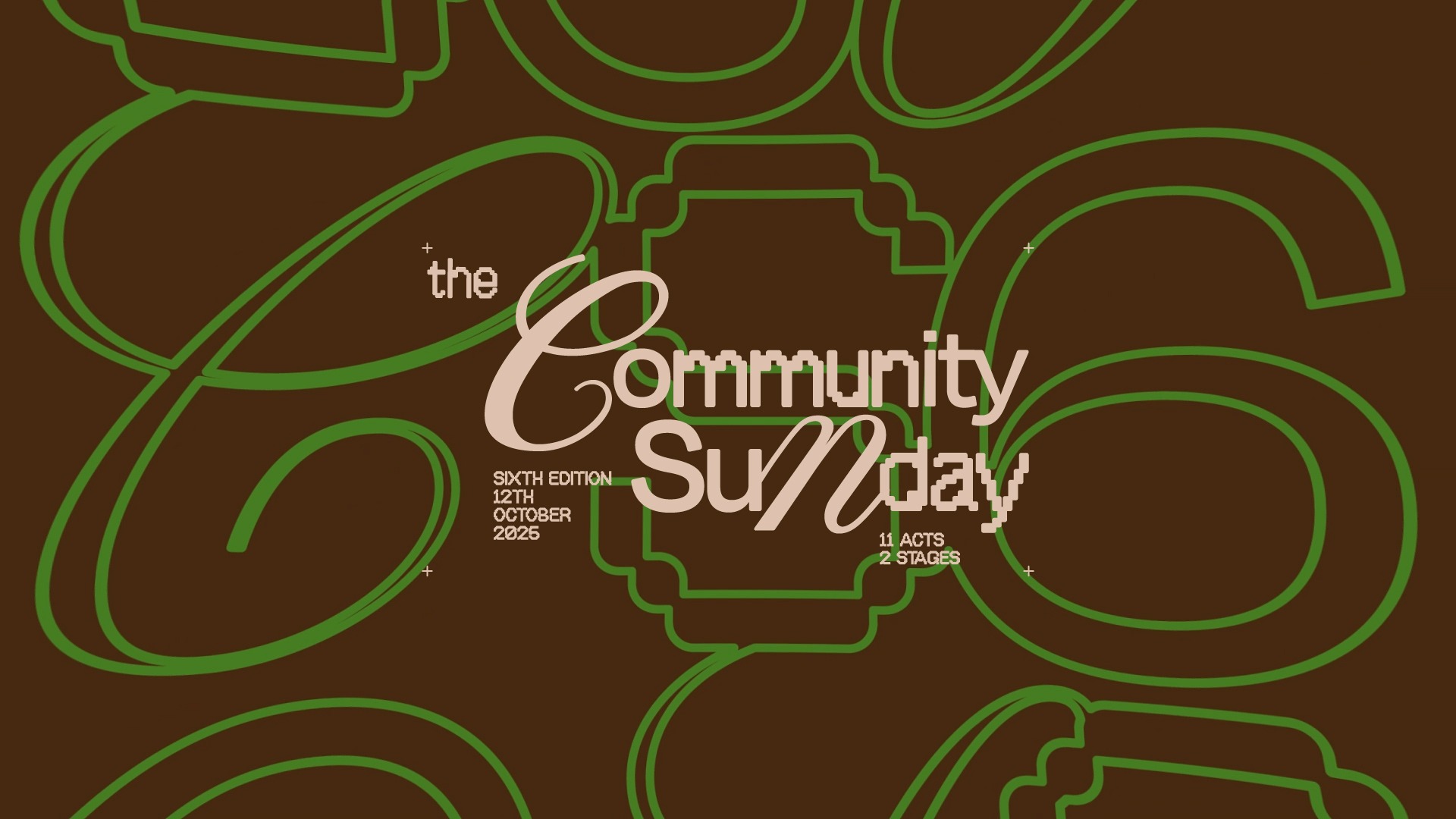 Mania pres. The Community Sunday 6 image