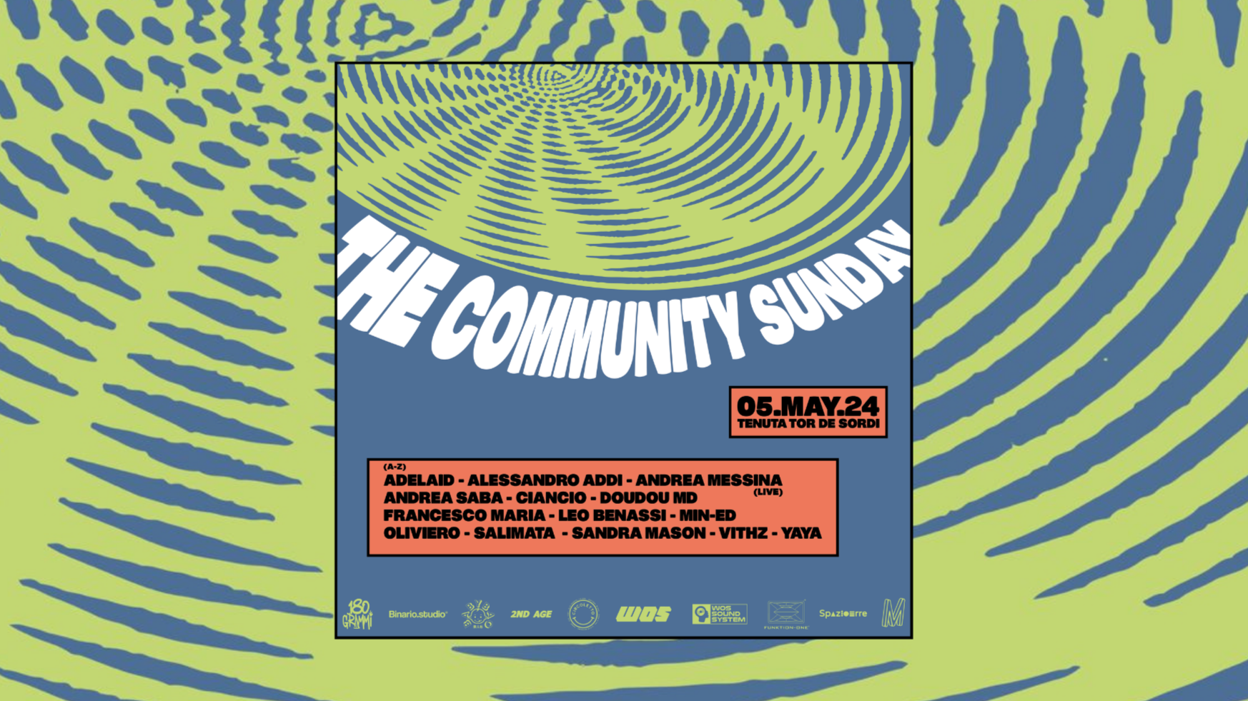Mania pres. The Community Sunday