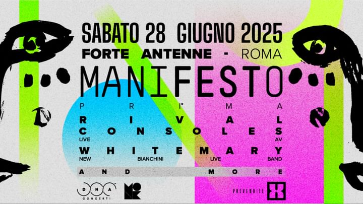 Cover for event: Manifesto Prima