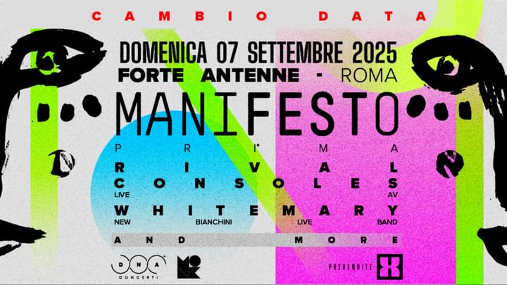 Cover for event: Manifesto Prima