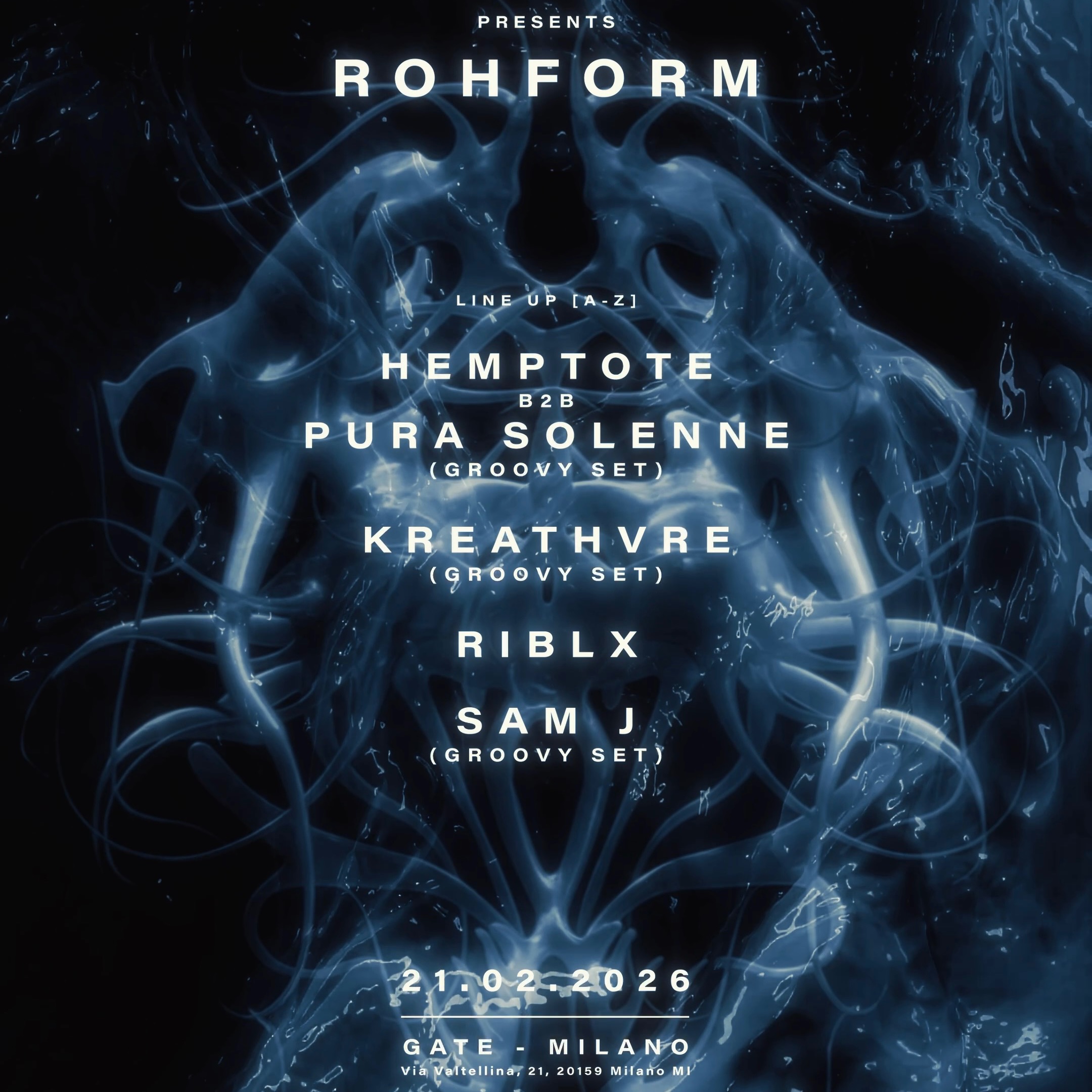 MANTIKORE ROHFORM: Hemptote b2b Pura Solenne, Kreathvre, Riblx, Sam J  image