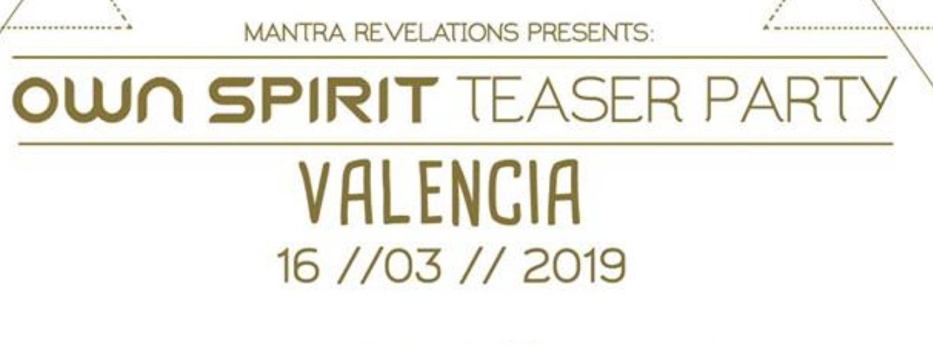 Mantra Revelations - *Own Spirit Festival Valencia Teaser* image