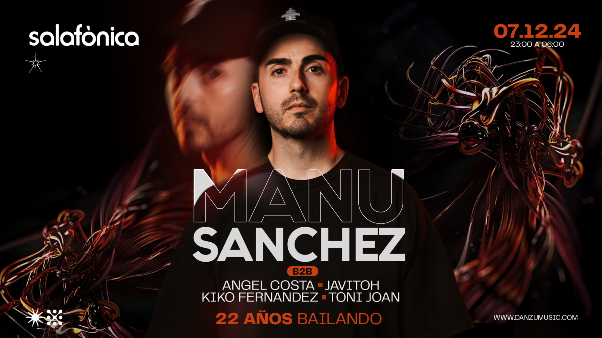 Manu Sanchez at Sala Fònica "22 Años Bailando Juntos" image
