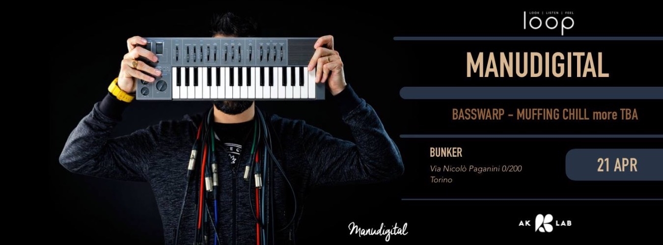 Manudigital [FR] in Turin | Bunker #LOOP image