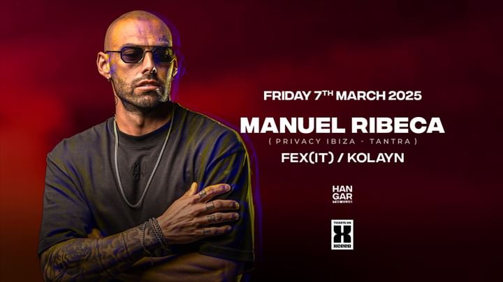 Cover for event: Manuel Ribeca | FRIDAY 7th March 2025