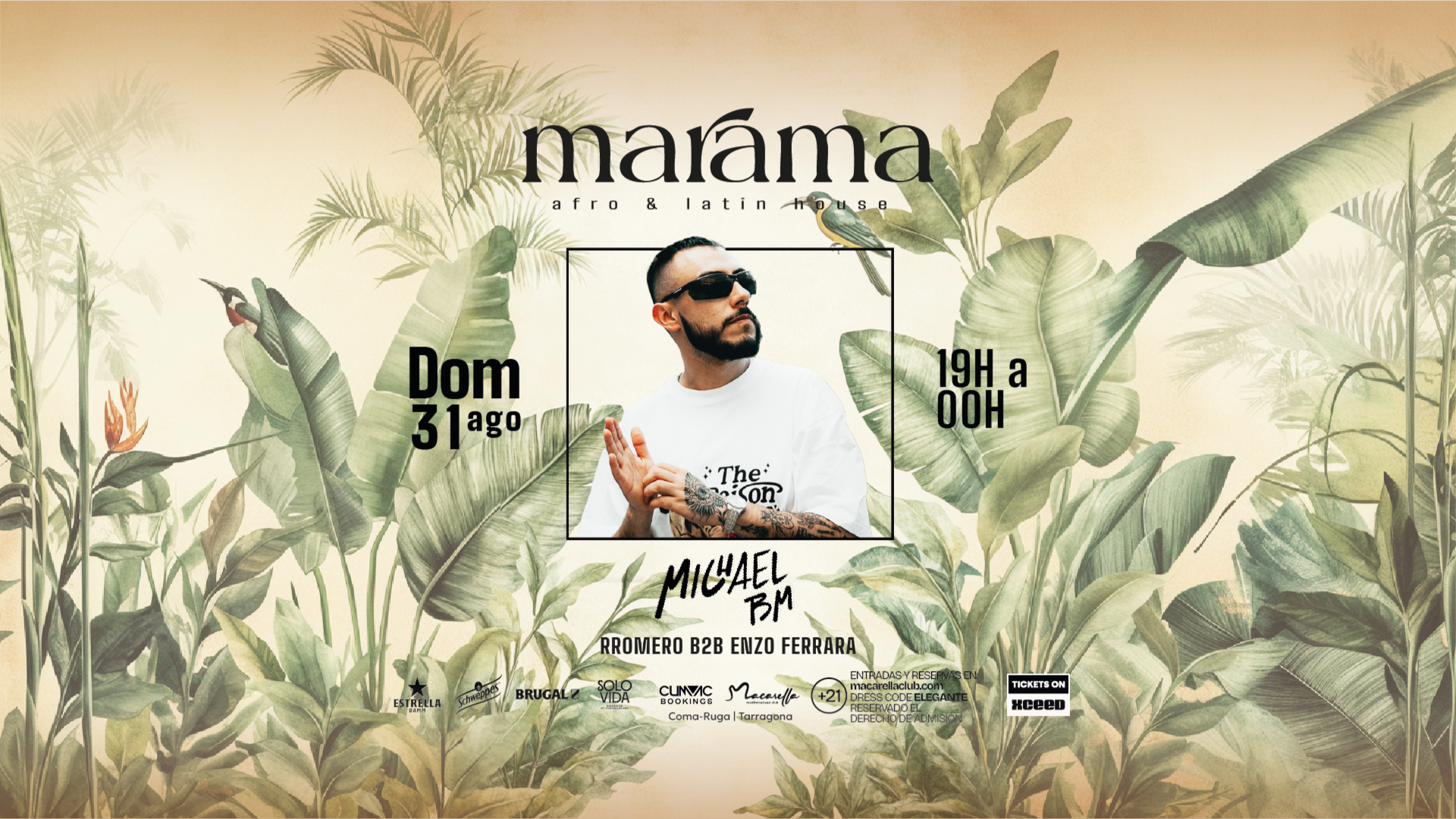 MARAMA | DOMINGO 31 AGOSTO | TARDEO ELECTRÓNICO image