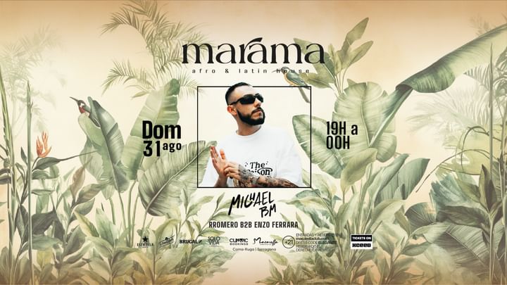 Cover for event: MARAMA | DOMINGO 31 AGOSTO | TARDEO ELECTRÓNICO