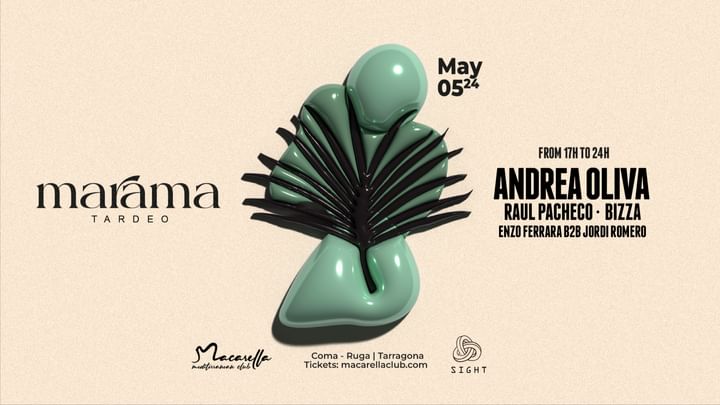 Cover for event: MARAMA | DOMINGO 5 MAYO | TARDEO
