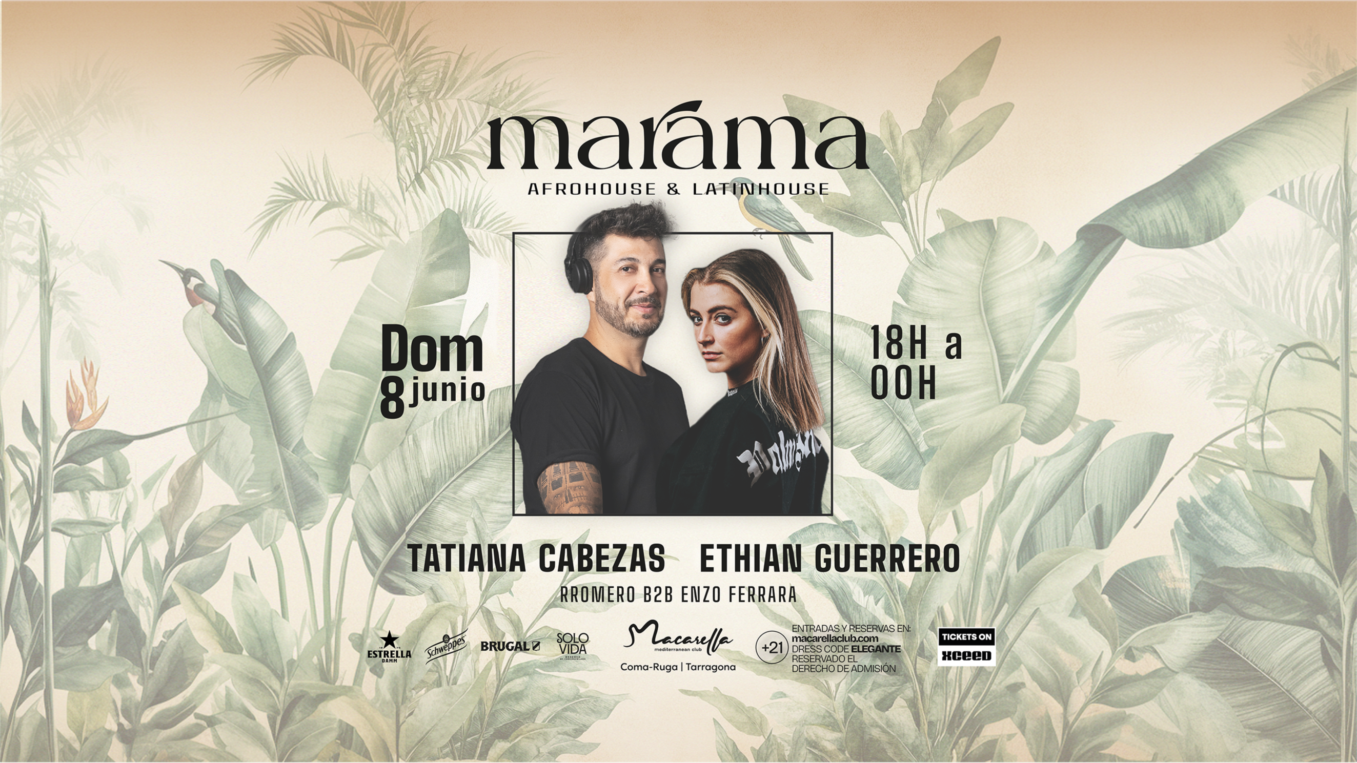 MARAMA | DOMINGO 8 JUNIO | TARDEO ELECTRÓNICO image