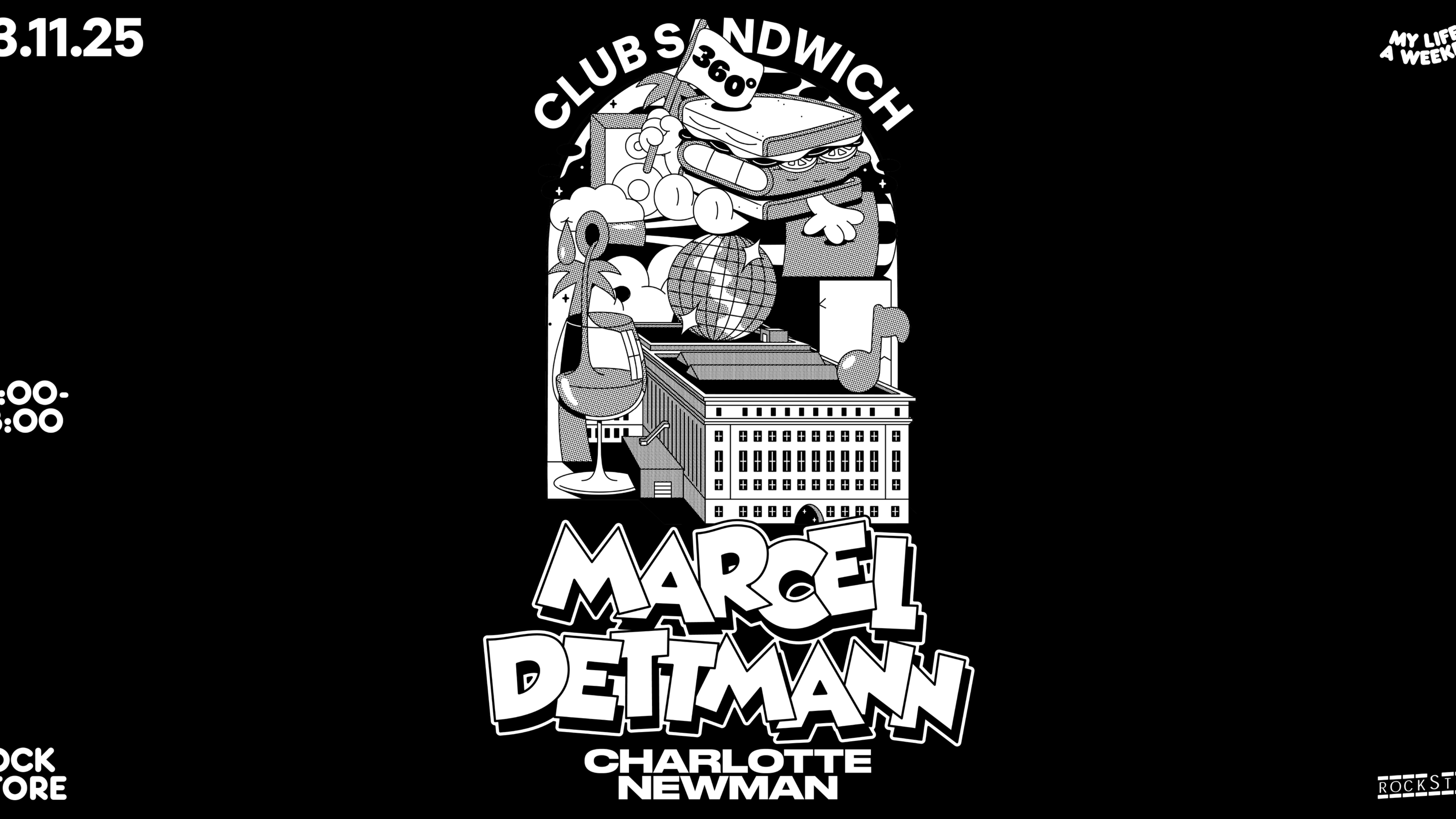 MARCEL DETTMANN • Club Sandwich • Montpellier, Rockstore image