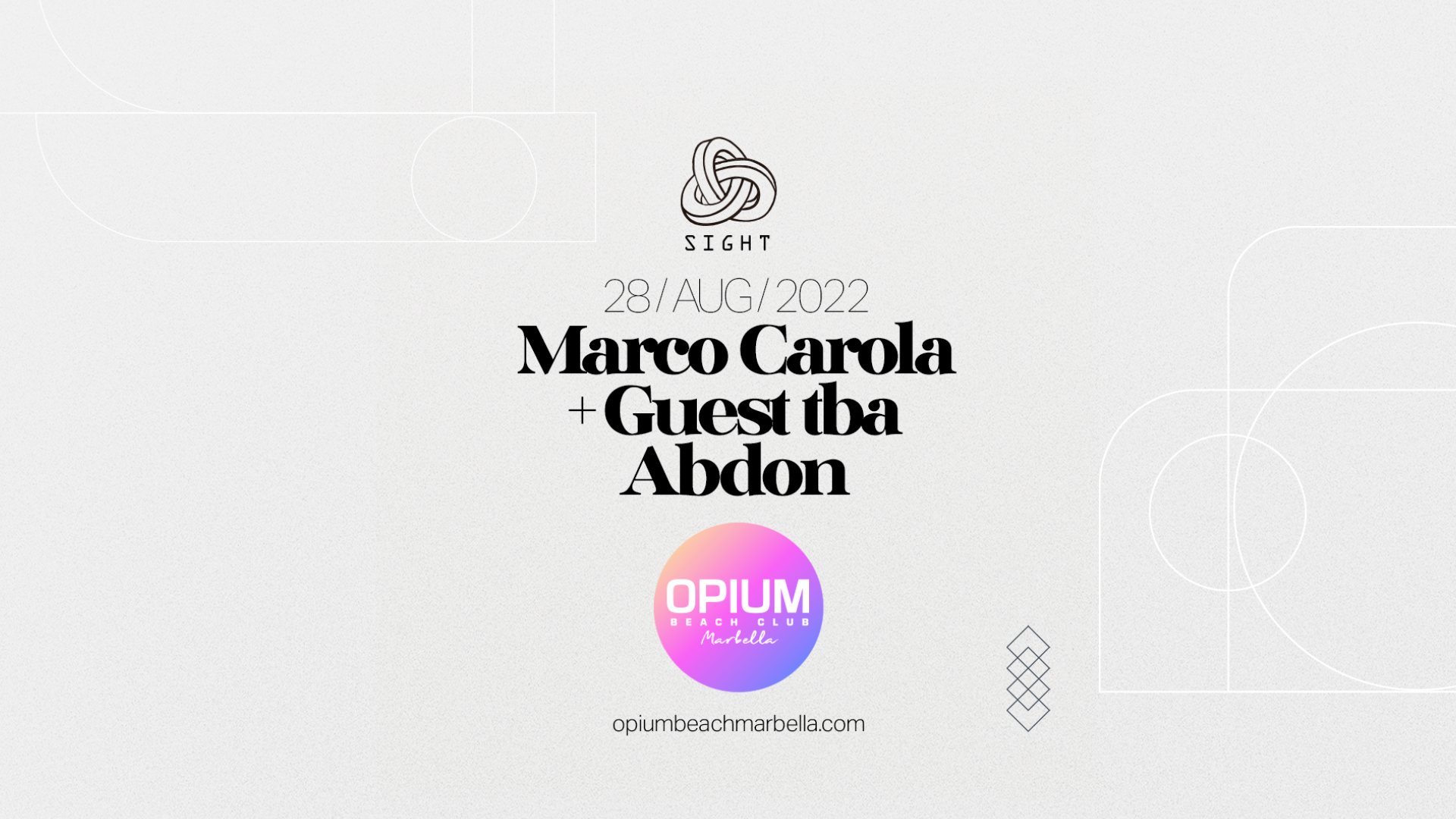 MARCO CAROLA, GUEST TBA & ABDON image