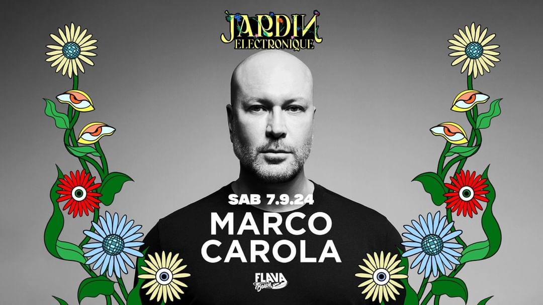 Cartel del evento MARCO CAROLA 