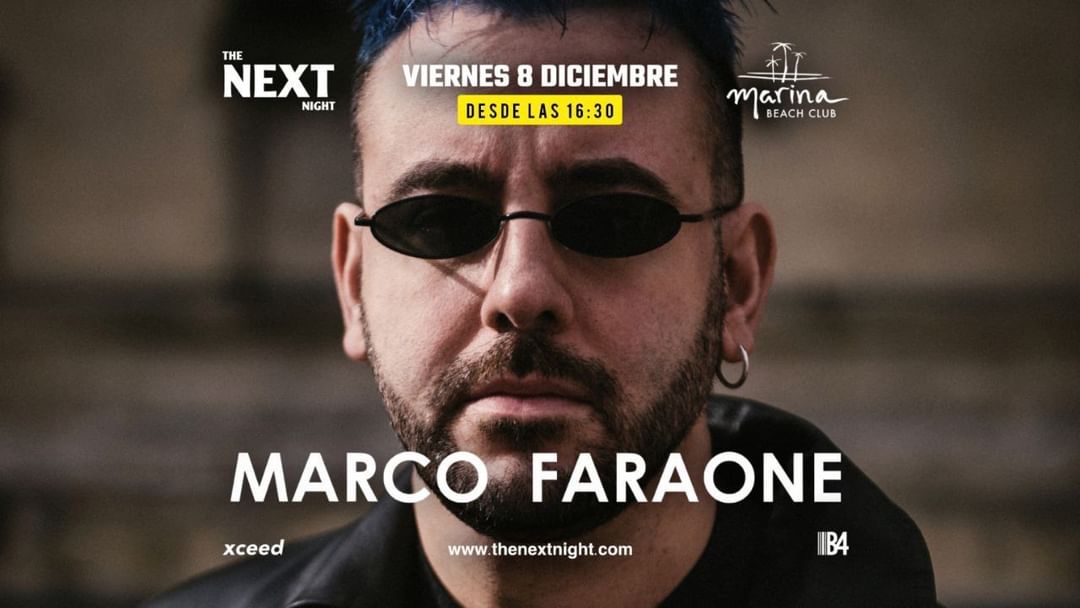 Couverture de l'événement Marco Faraone by The Next Night