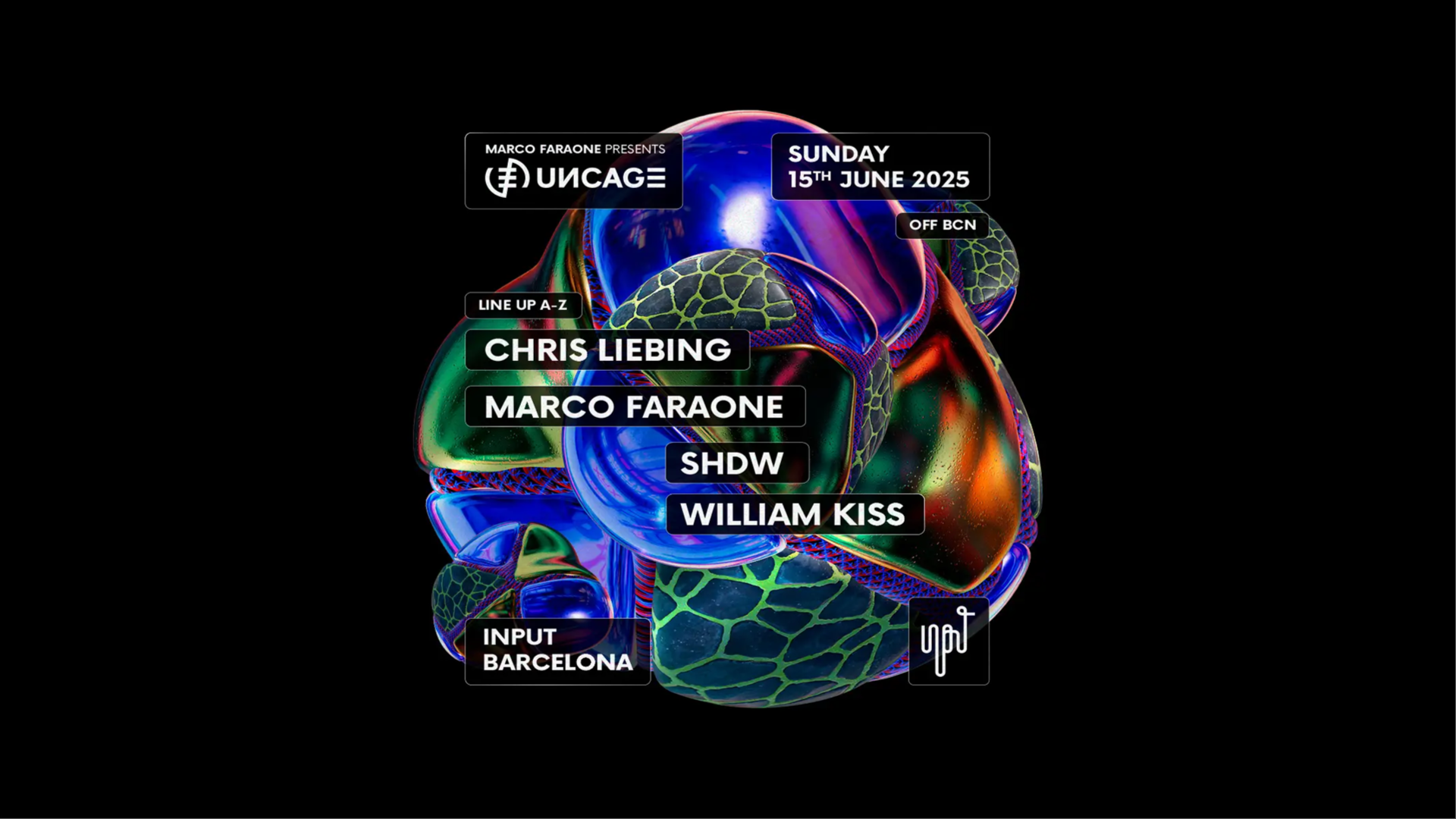 Marco Faraone pres. UNCAGE OFF BCN image