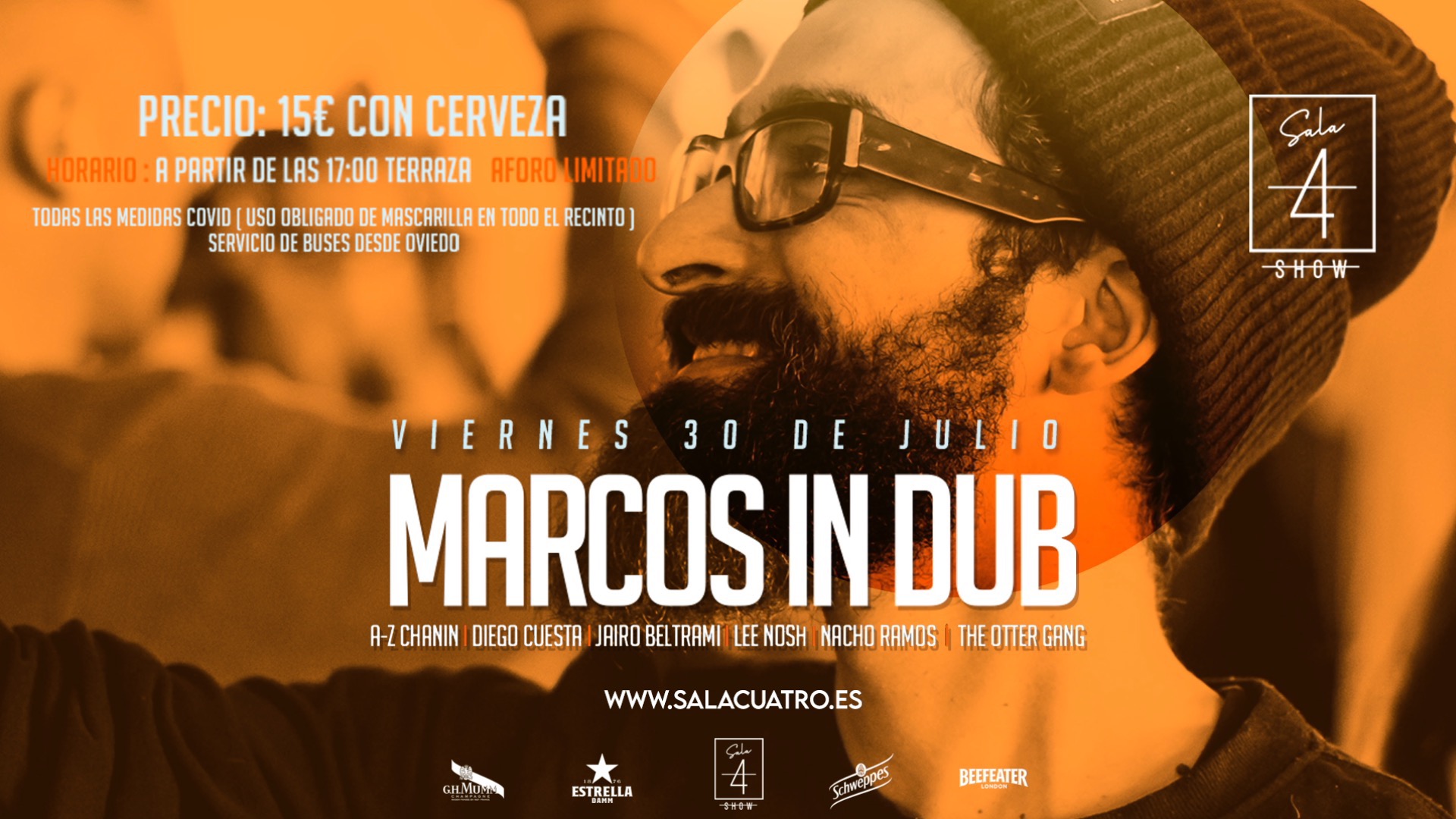 MARCOS IN DUB Viernes 30 Julio image