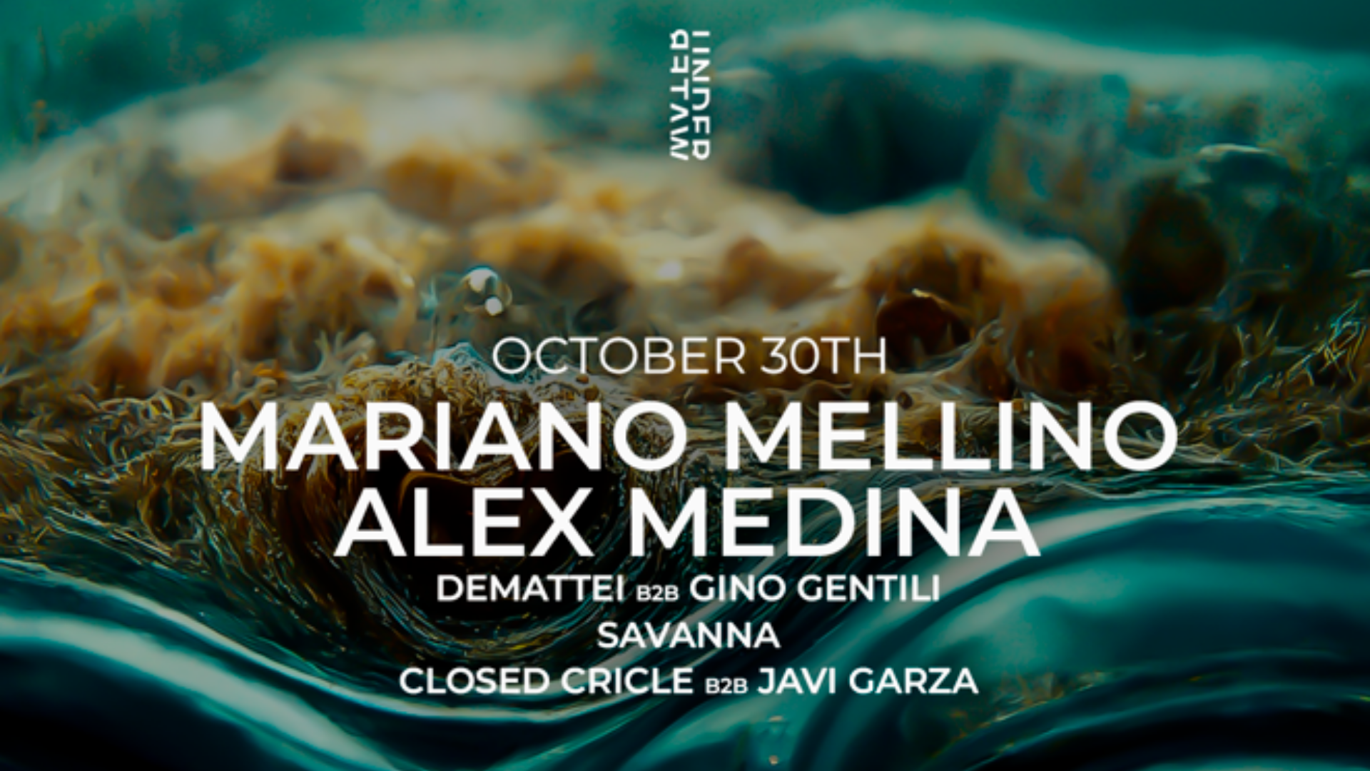 Mariano Mellino, Alex Medina @ Underwater - Teatro Magno image