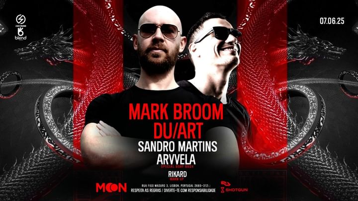 Cover for event: MARK BROOM, DUART & SANDRO MARTINS 