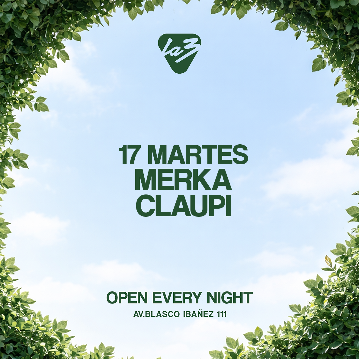 MARTES 17 | SEMANA DE FALLAS: MERKA + CLAUPI image