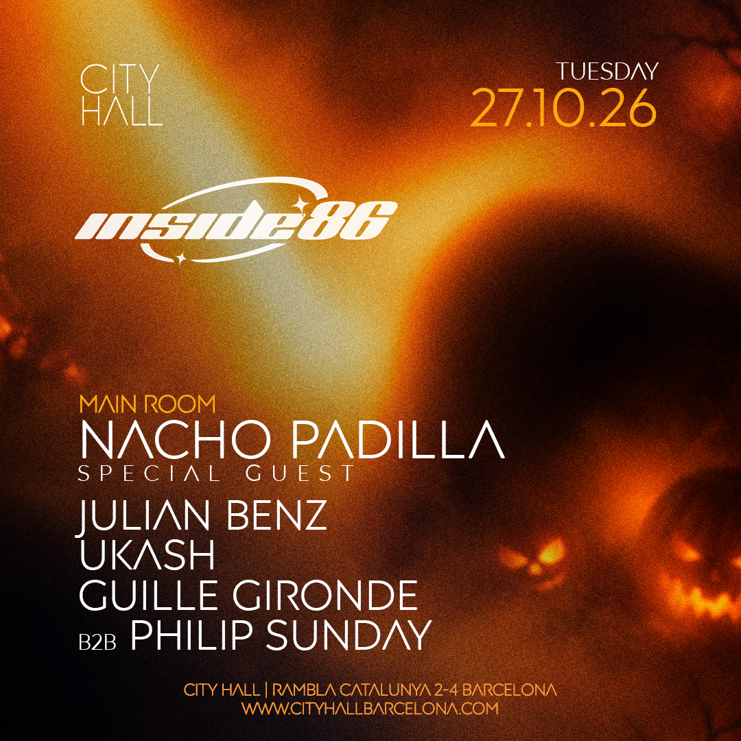 MARTES / TUESDAY at City Hall Club || INSIDE 86|| DOWNLOAD YOUR FREE PASS