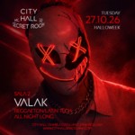 MARTES / TUESDAY at City Hall Club ||VALAK|| SECRET ROOM |DOWNLOAD YOUR FREE PASS image