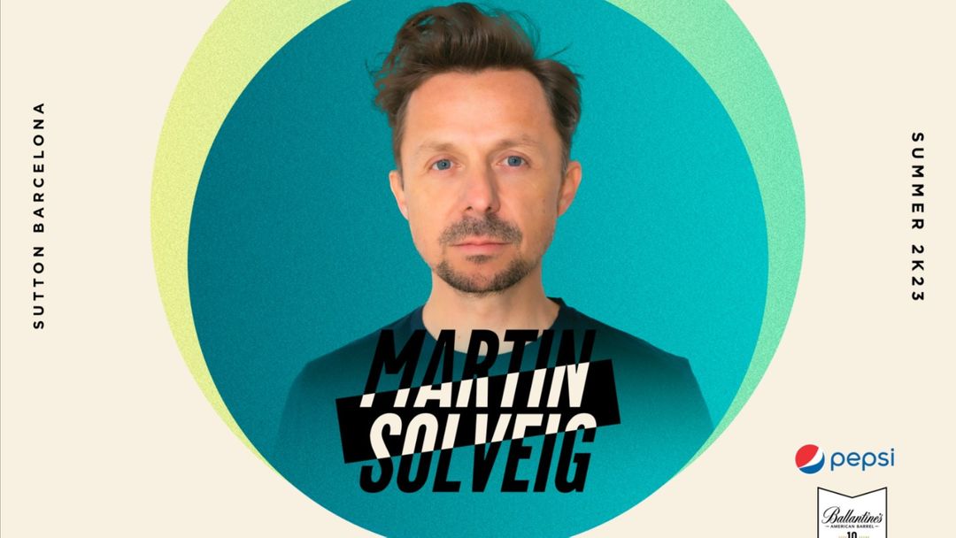 MARTIN SOLVEIG | A LA MODE-Eventplakat