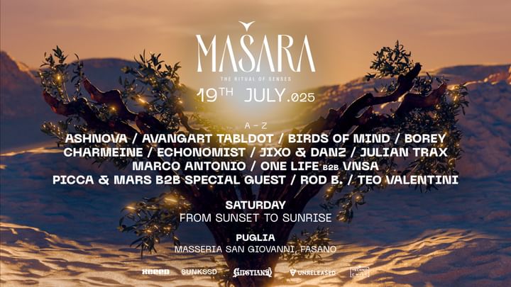 Cover for event: Mašara Masseria San Giovanni – Saturday