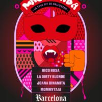 Cartel de Mascarada Barcelona en Poble Espanyol Barcelona