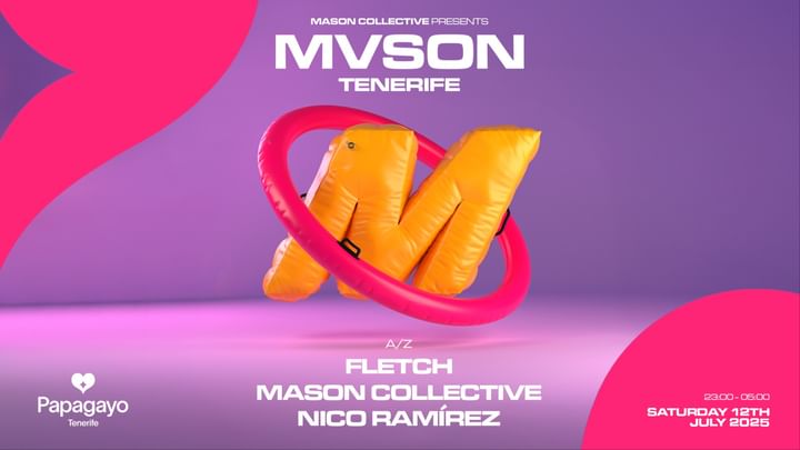 Cover for event: Mason Collective · MVSON · Sat. 12th July 2025