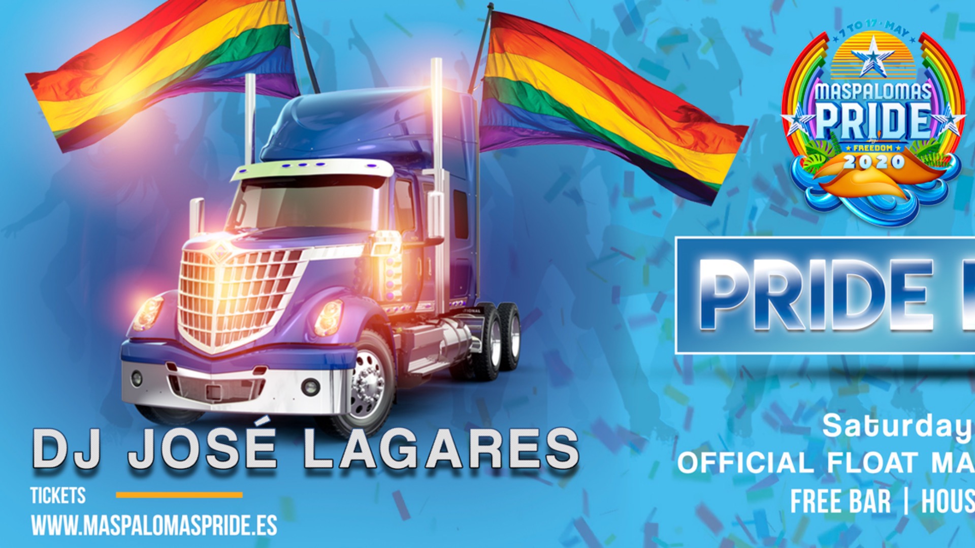 Maspalomas Pride OFFICIAL FLOAT 2021