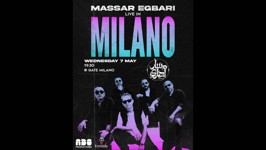 MASSAR EGBARI - LIVE event cover