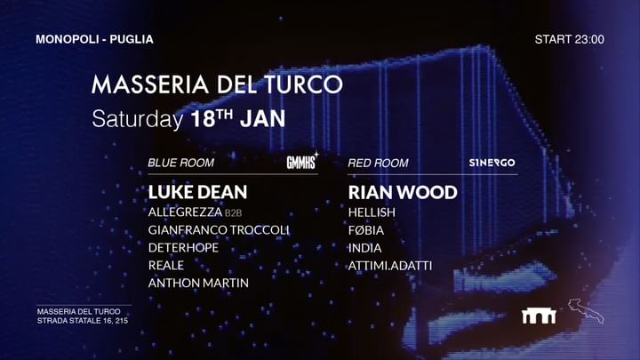 Cover for event: MASSERIA DEL TURCO NIGHT