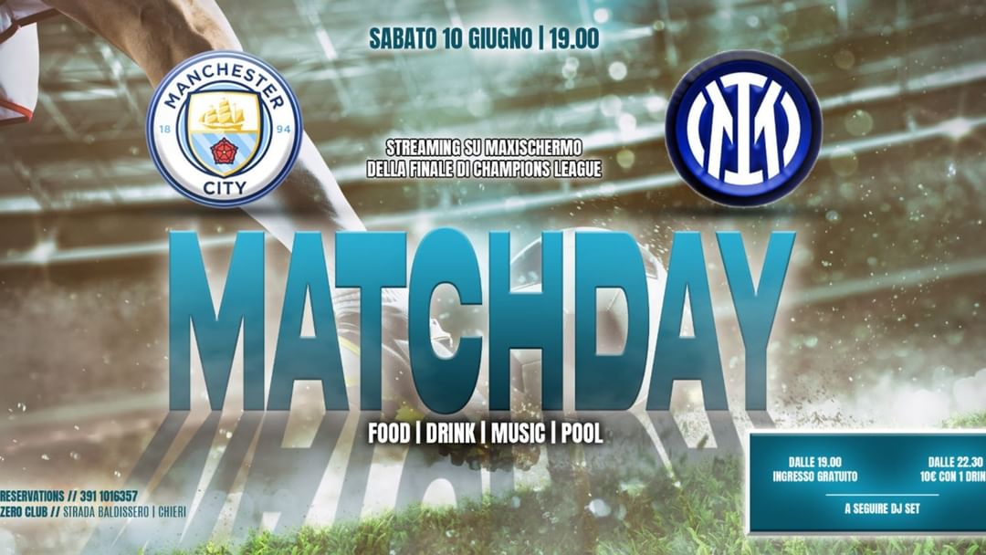 Couverture de l'événement Match day - Pool Party