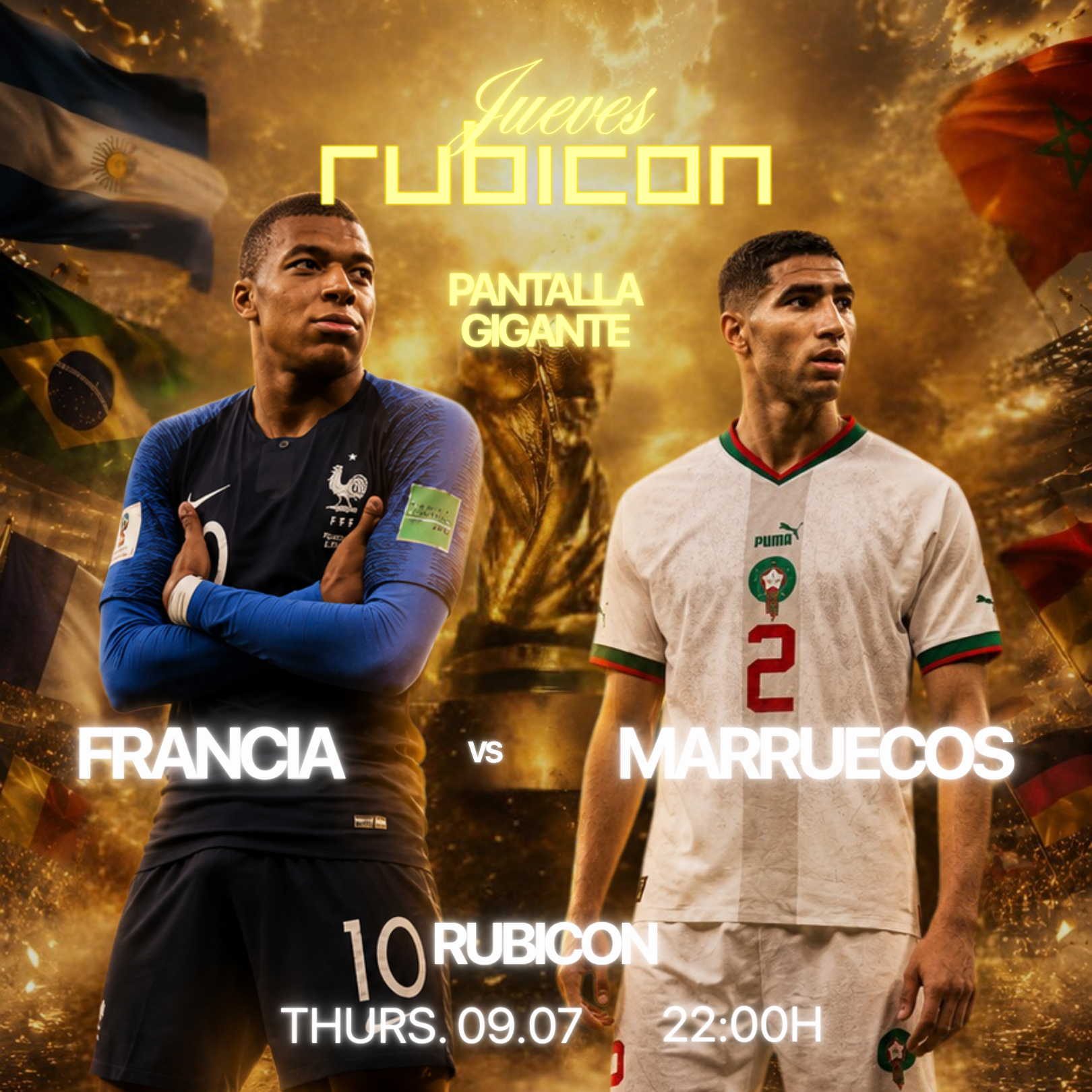 Match Party at Rubicon 🇫🇷🇲🇦 image