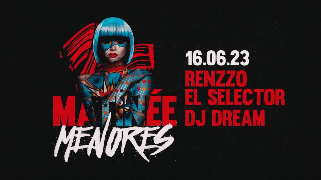 Cartel del evento Matinée Menores 16.06.23