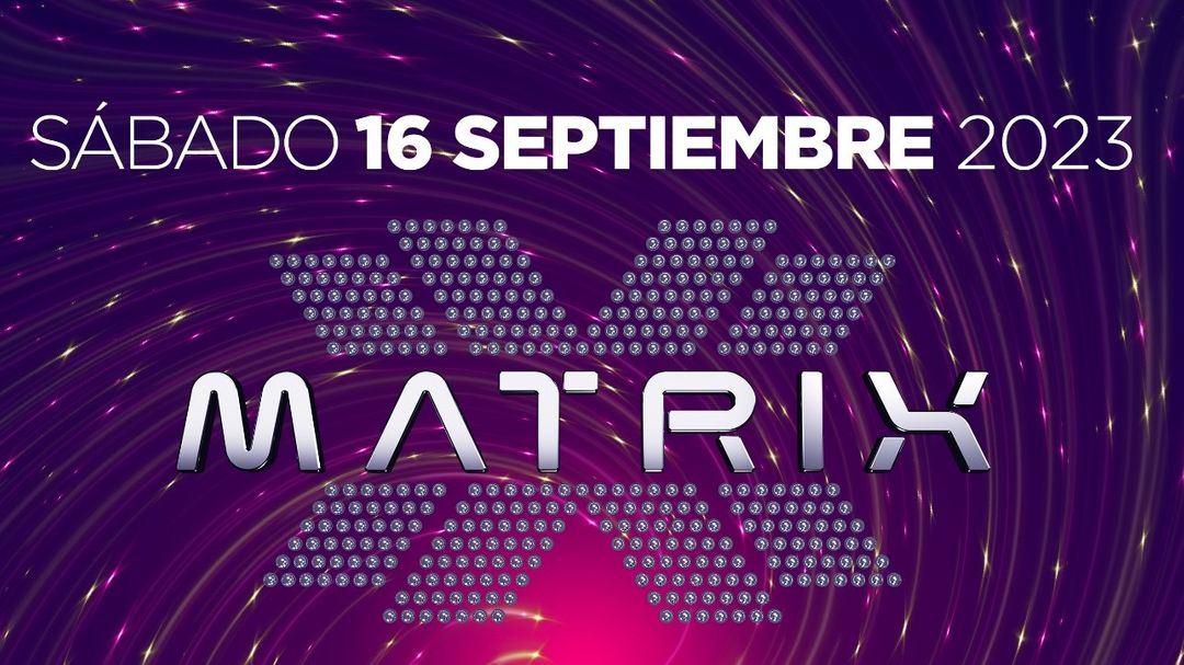 MATRIX  • 16 SEPT. • LAB MADRID-Eventplakat