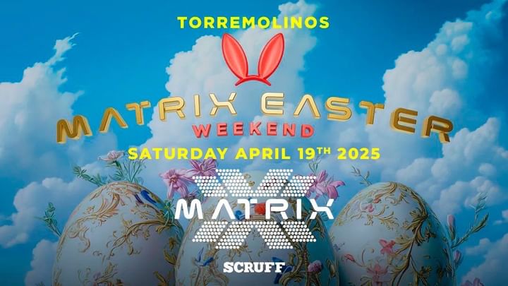 Cover for event: MATRIX “Matrix Easter Torremolinos” Studio Club