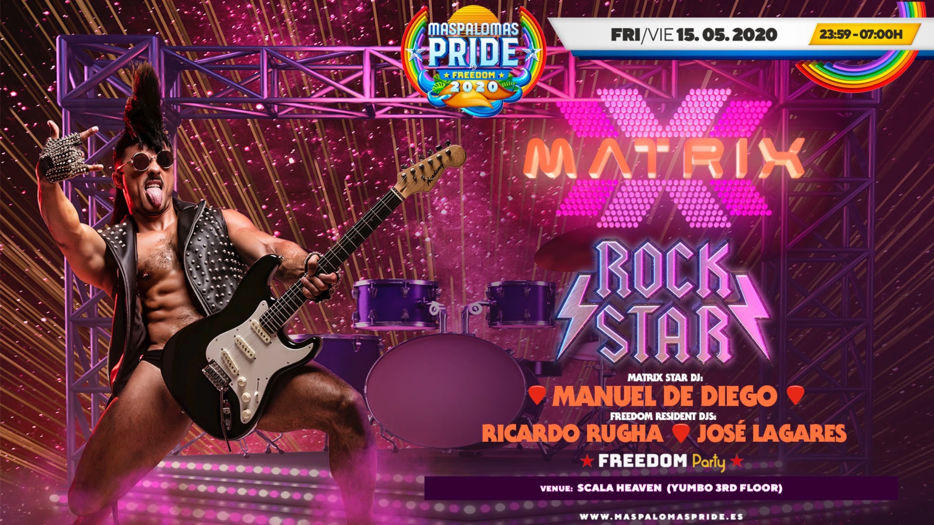 MATRIX Rock Star  - Official Event Maspalomas Pride 2021