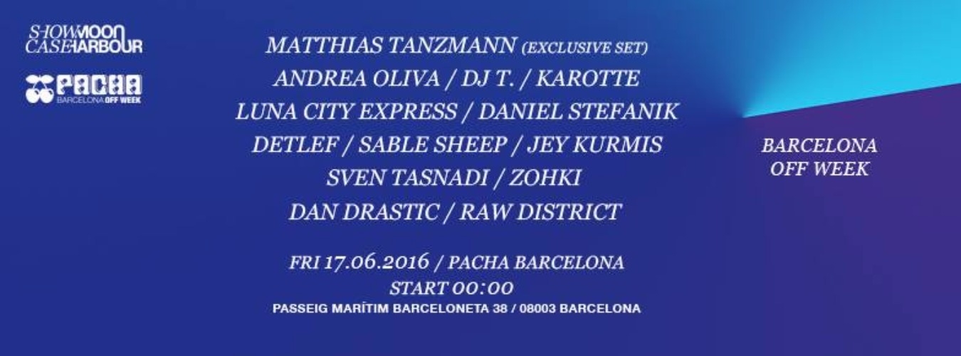 Matthias Tanzmann | Moon Harbour Showcase | Off Week 2016 image
