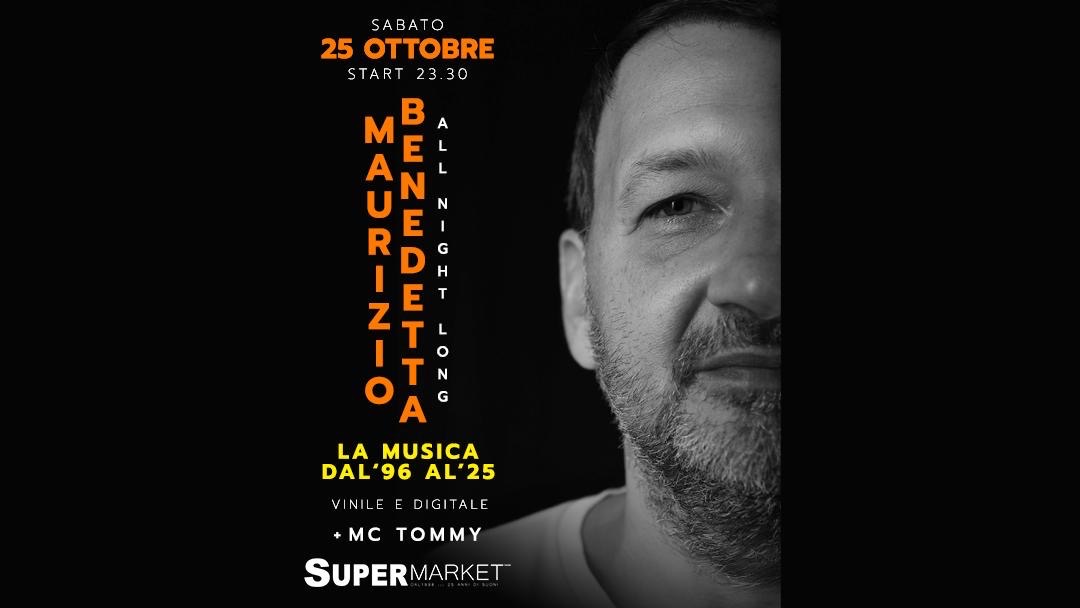 Maurizio Benedetta All Night Long La musica dal ‘96 al ‘25 vinile e digitale image