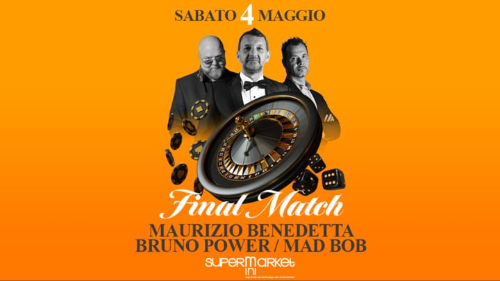 Cover for event: MAURIZIO BENEDETTA + BRUNO POWER + MAD BOB / SUPERMARKET & miniMARKET.m.Z