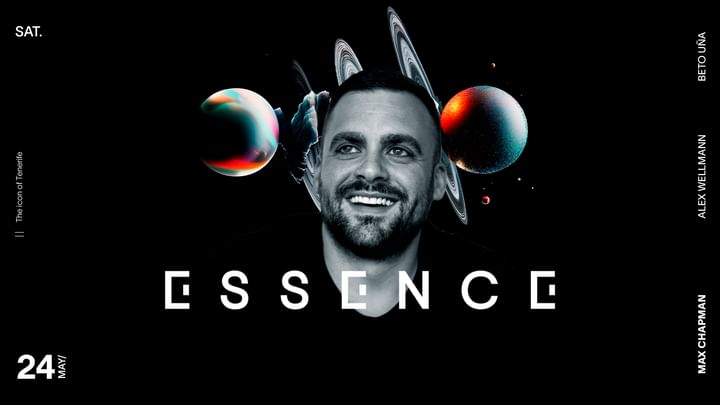 Cover for event: Max Chapman · Essence · Sat. 24th May